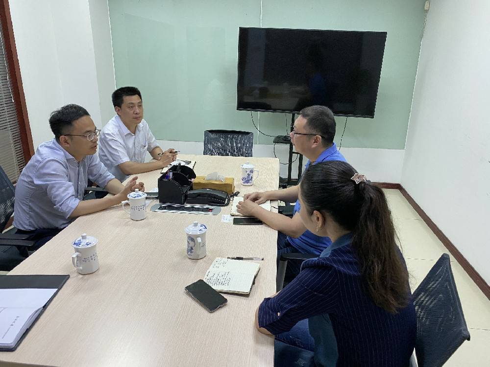无锡市工信局领导来米兰体育网页版登录界面官方网站-登录入口科技开展“三联三解”活动